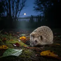 Jeż w ogrodzie